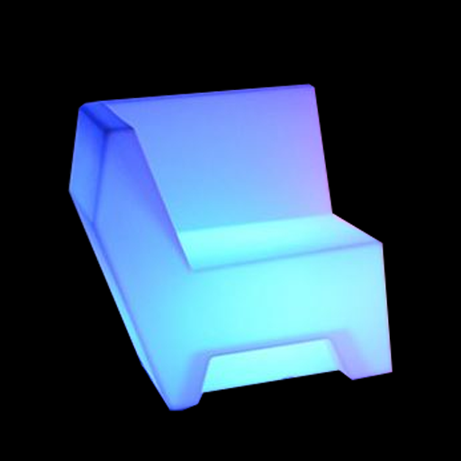 LED Glow Corner Lounge Chair